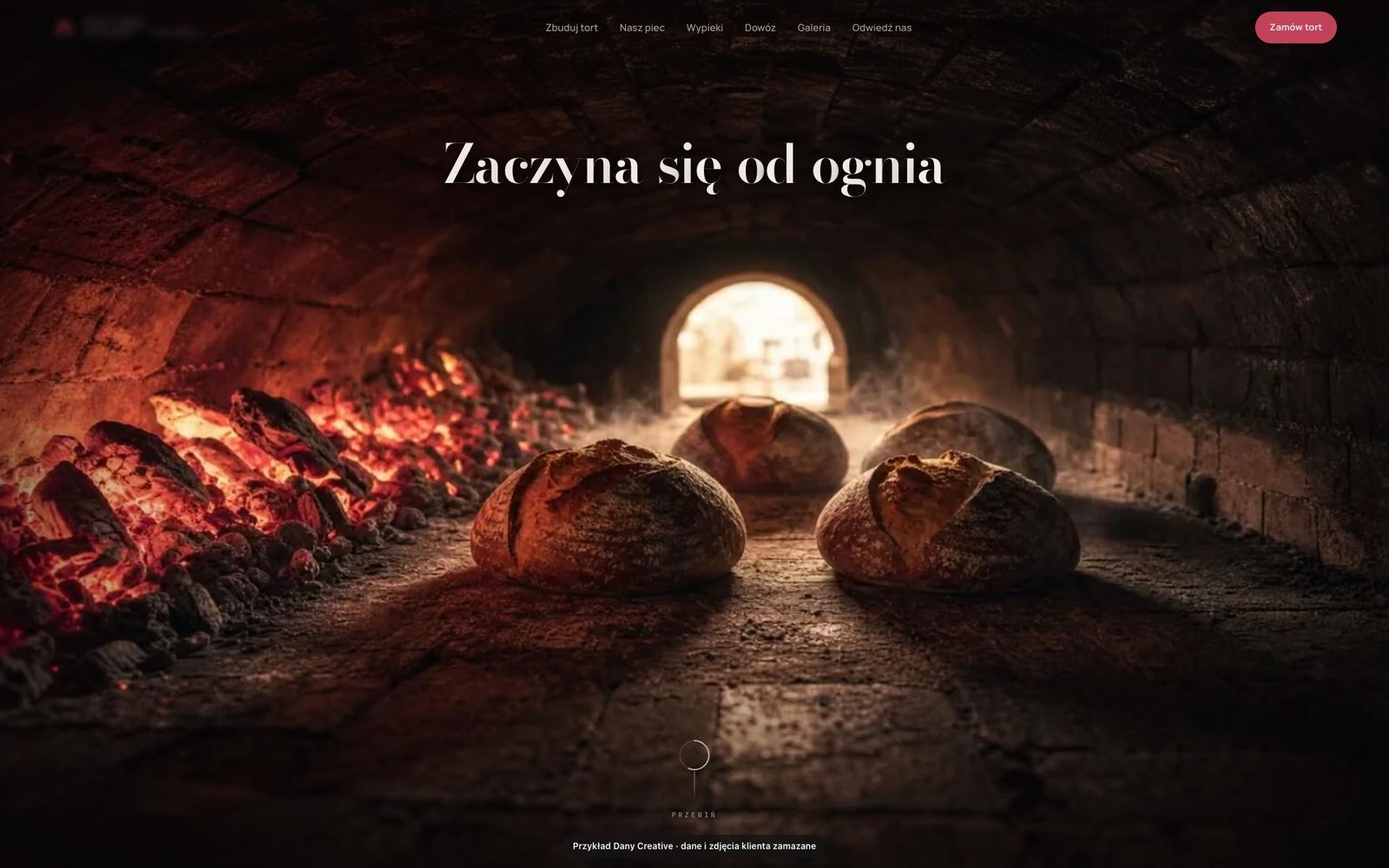 Strona Piekarnia i cukiernia, gastronomia